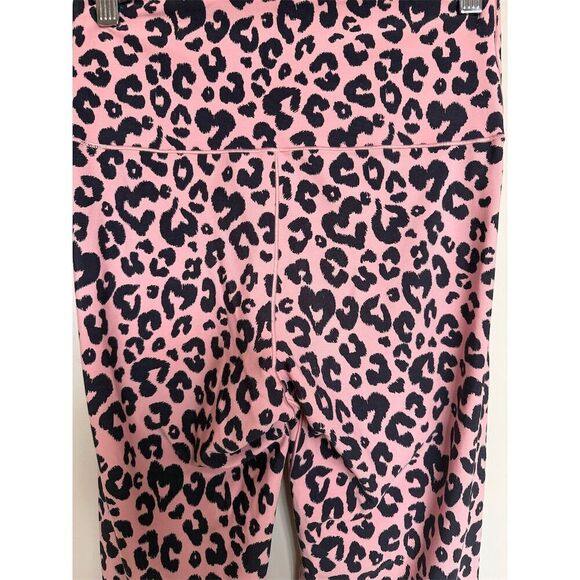 Offline by Aerie Real Me 7/8 Leggings Hi-Rise Size L Pink Leopard Print - Picture 4 of 7